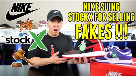 nike fake stockx|stockx being sued by nike.